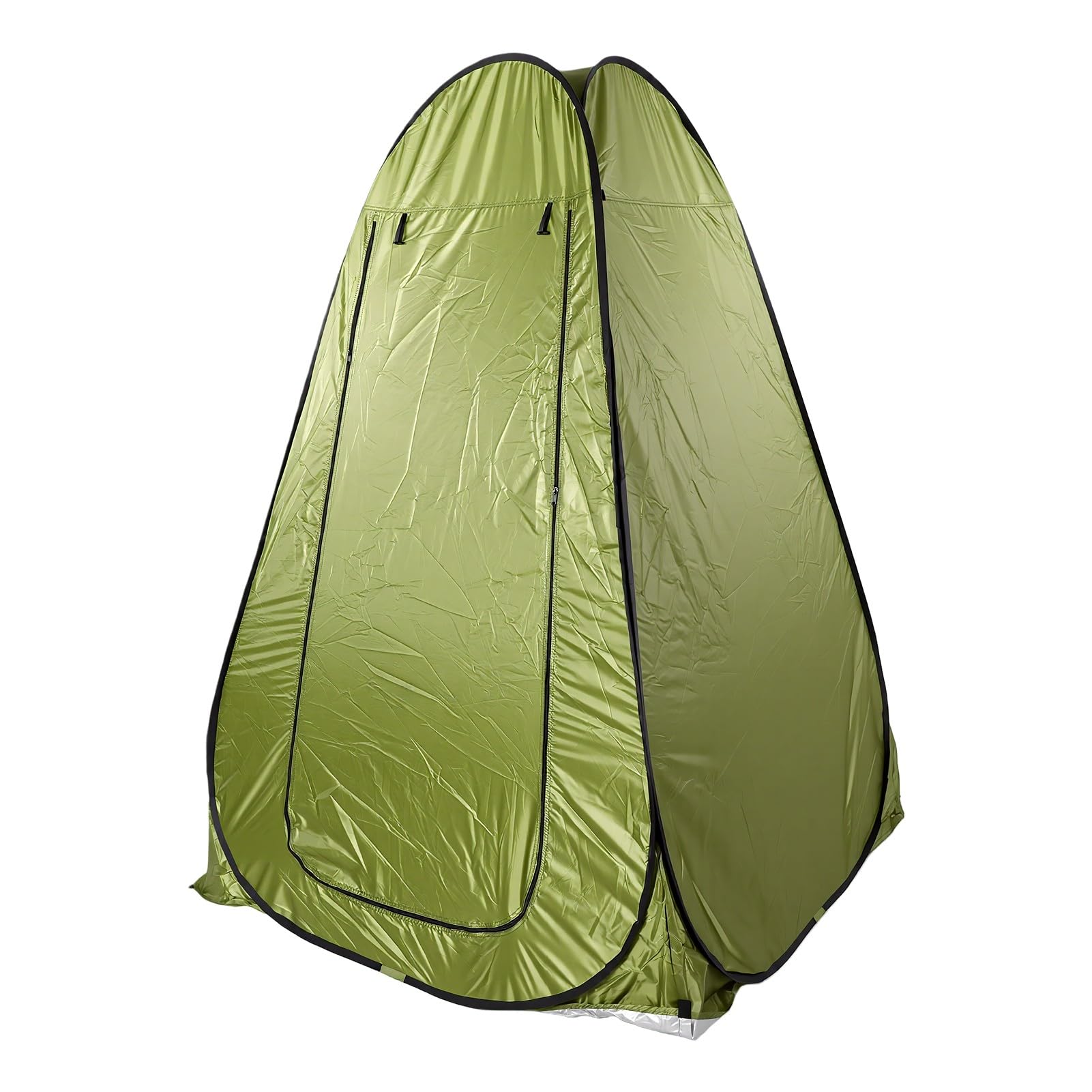 Generic Tenda Fasciatoio Portatile Impermeabile Robusta per Uso Privato Nella Doccia Esterna 59,06x59,06x74,80 Pollici (Fogliame)