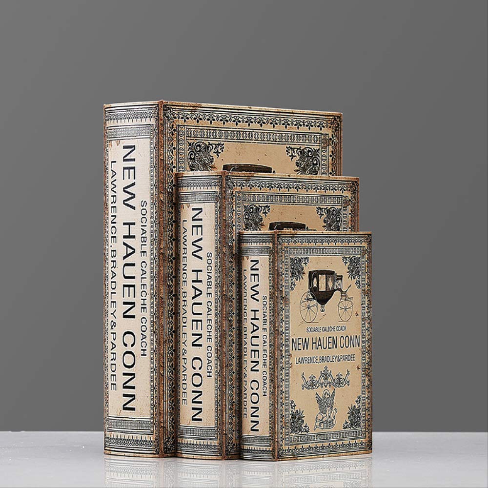 Amazon.co.jp: Zxyan 置物 装飾 プロップブックデコレーションを撮影像