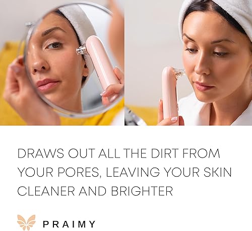 Miniatura 4 de Removedor de puntos negros al vacío, extractor de poros y limpiador, ventosa de espinillas con bomba de aire eficiente, exfolia la piel muerta,