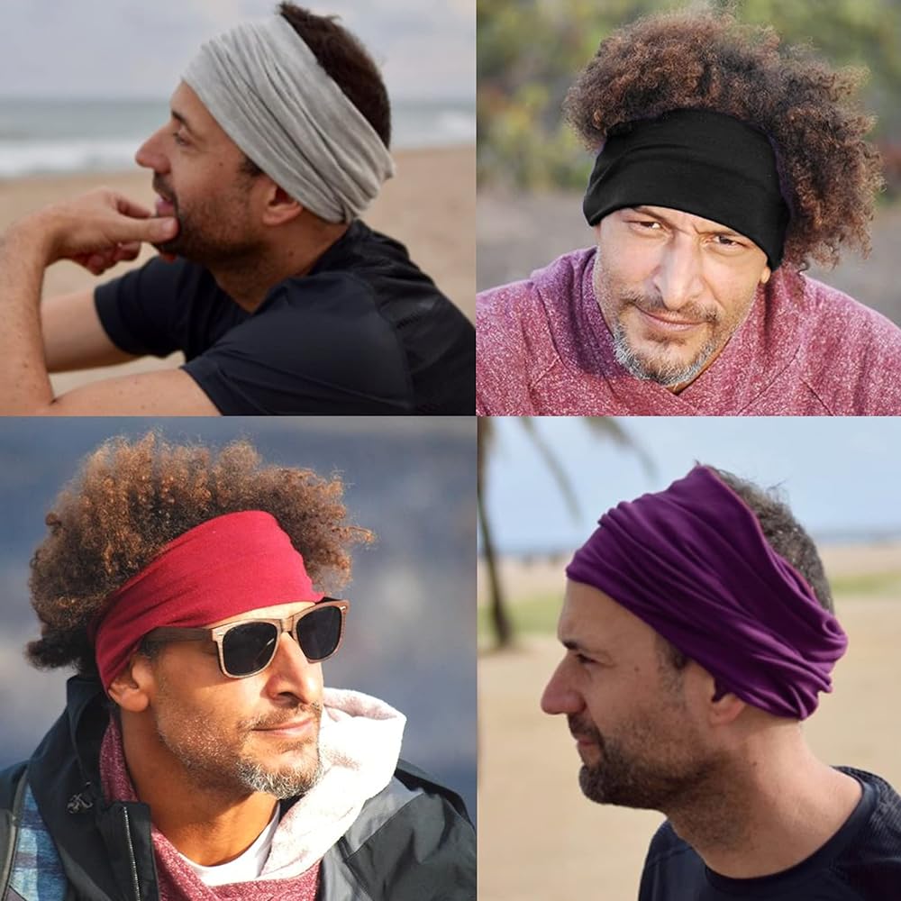 Messen 12 Pieces Under Scarf Hijab Cap Under Caps for Turban Head