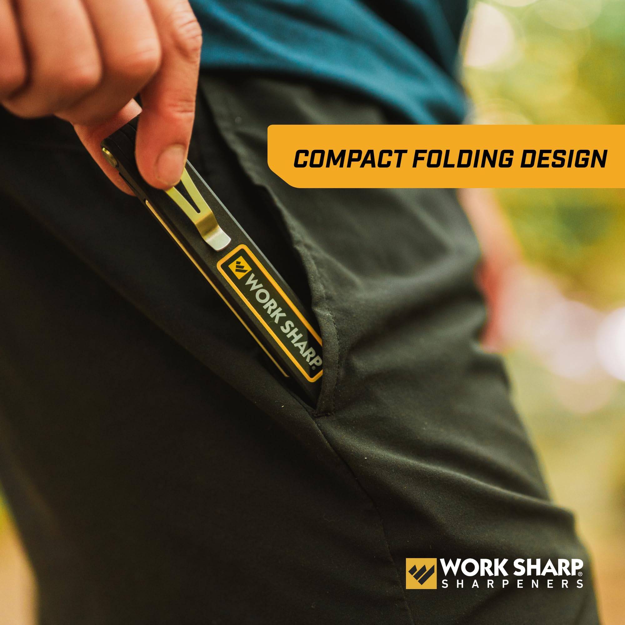 Work Sharp Folding Field Sharpener for Knives and Tools - Compact Portable Knife Edge Maintenance Gear For Tradesmen Craftsmen & Outdoor Professionals product thumbnail 4