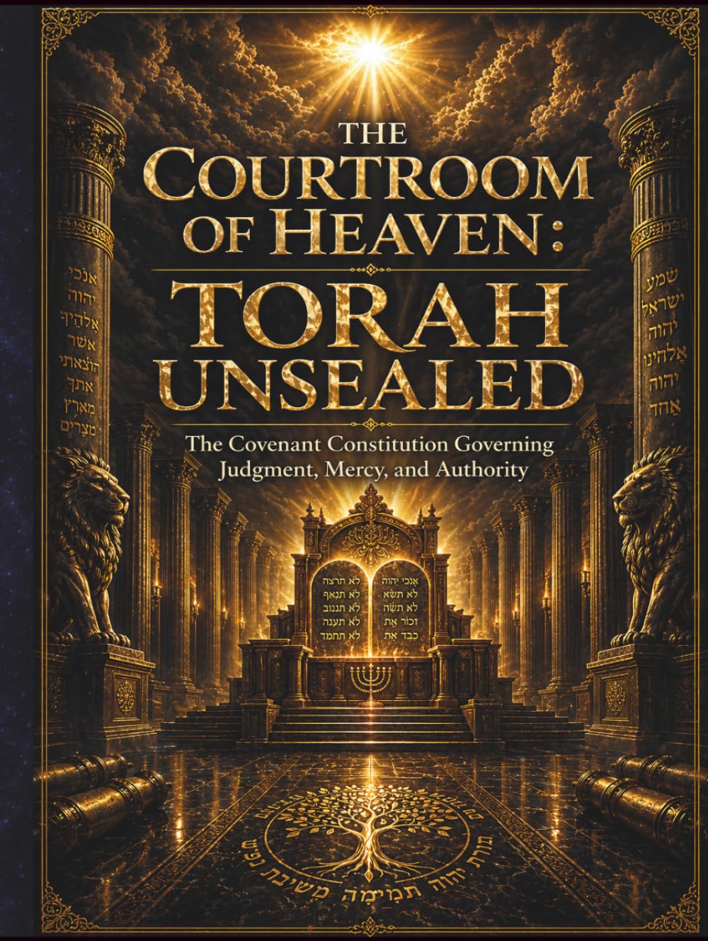 The Courtroom Of Heaven: Torah Unsealed: The Covenant Constitution Governing Judgment, Mercy, and Authority