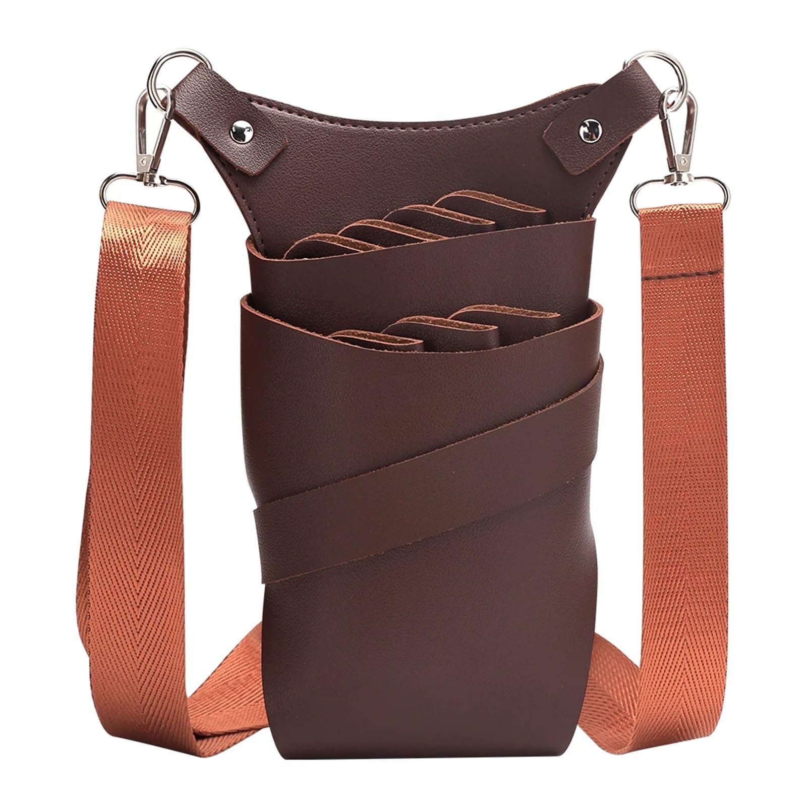 Étui à outils pour coiffeur avec ceinture de rangement pour peigne et ciseaux