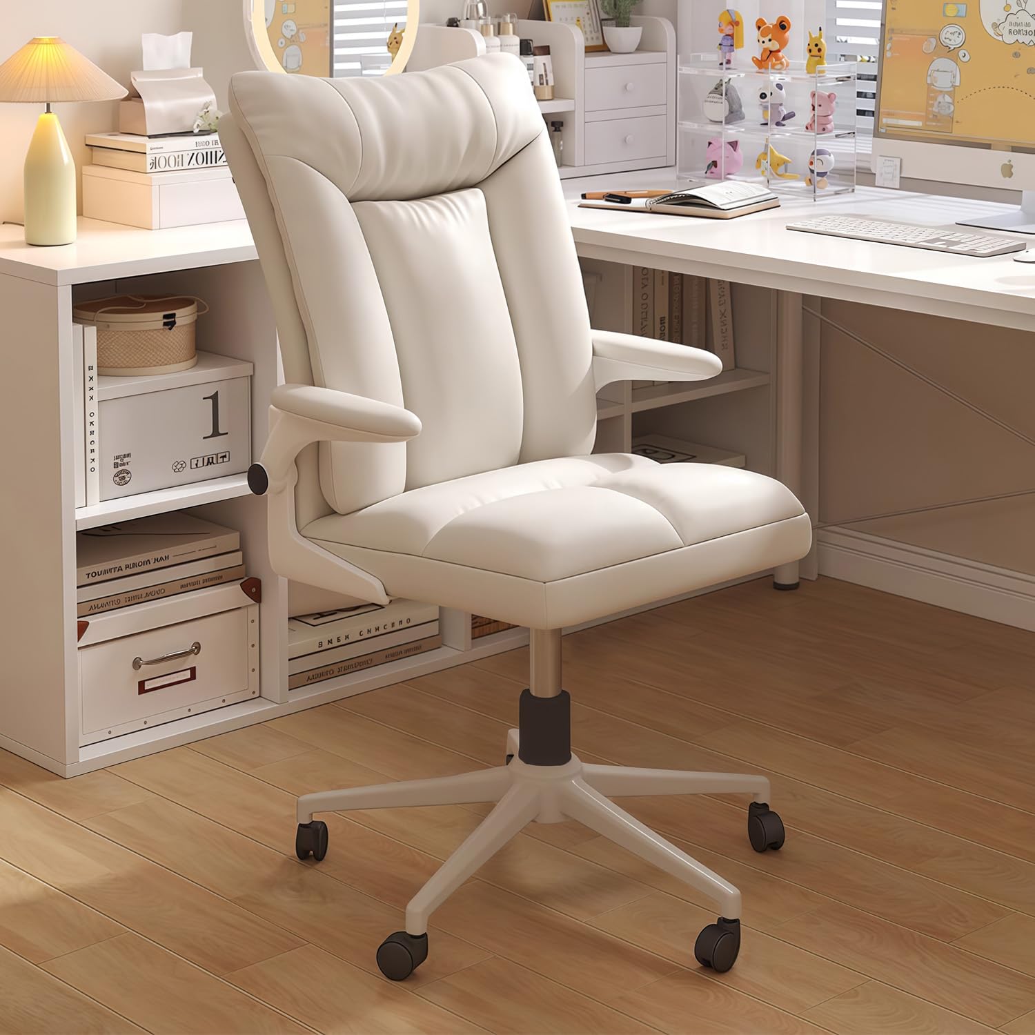 パソコンチェア デスクチェア オフィスチェア 肘掛け 跳ね上げ chair オフィスチェア パソコンチェア レザー 合皮 肘掛け跳ね上げ式