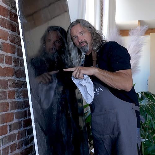 Miniatura 4 de Grassello Auténtico Yeso Veneciano  Yeso pulido brillante  Hecho en Italia a partir de lima y mármol  Colores claros (5)  Color BM969 Soft Chamois