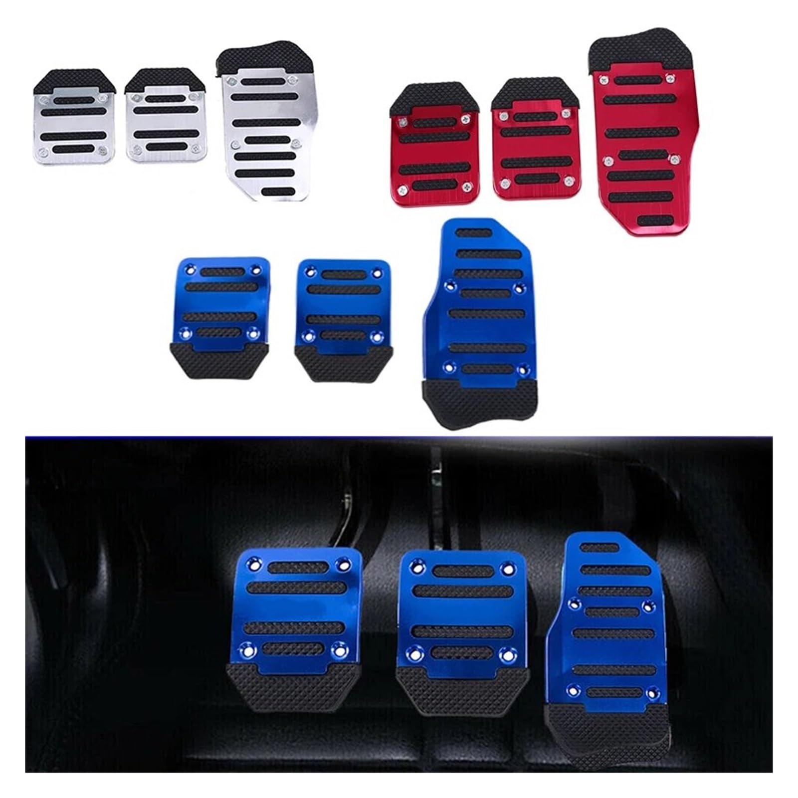 Pédales De Voiture Universelles Antidérapantes Pour Pédales