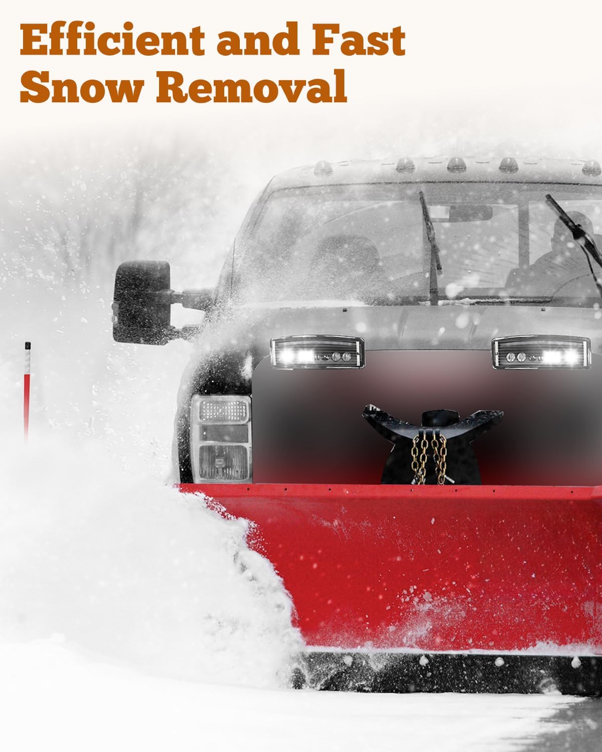 28587 2 Plugs Truck Side Fleet Flex Control Harness Fit for Western Fisher Blizzard SnowEx Snowplow