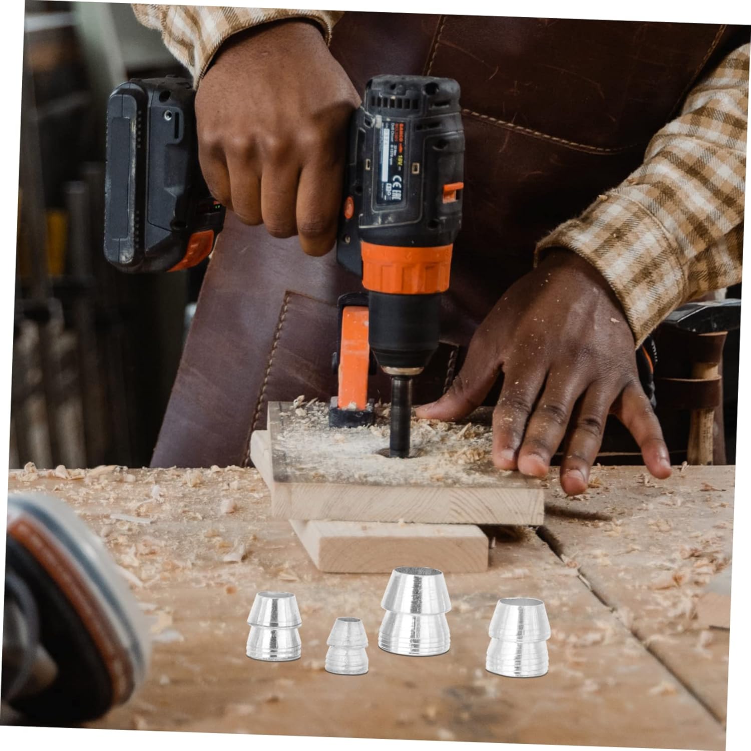 Tofficu 42pcs Hammer Handle for Hammers Safety Reinforcement Kit for Axe Tool Replacement Resistant Design for Carpenters and Builders