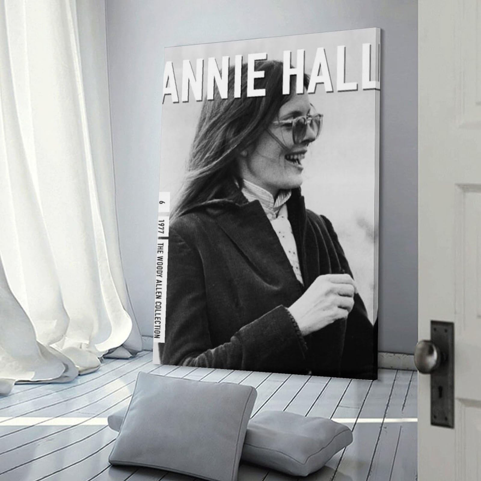 Annie Hall - Poster classico del film (19), stampa artistica da parete su tela, poster per foto, decorazione per la stanza, 60 x 90 cm