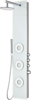 ANZZI Shower Panel Tower System, Lynn 58 Inch Long Turbo High Pressure