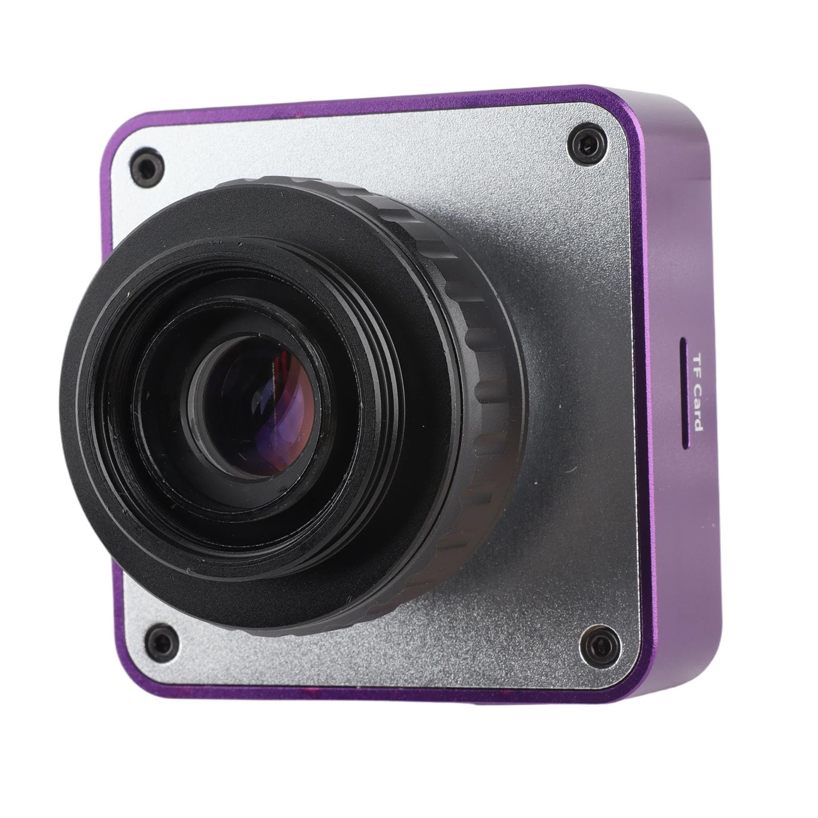 Fotocamera per Microscopio Eujgoov 51 MP Fotocamera con Montaggio a C per Microscopio Stereo Trinoculare AC100‑240V(EU Plug)