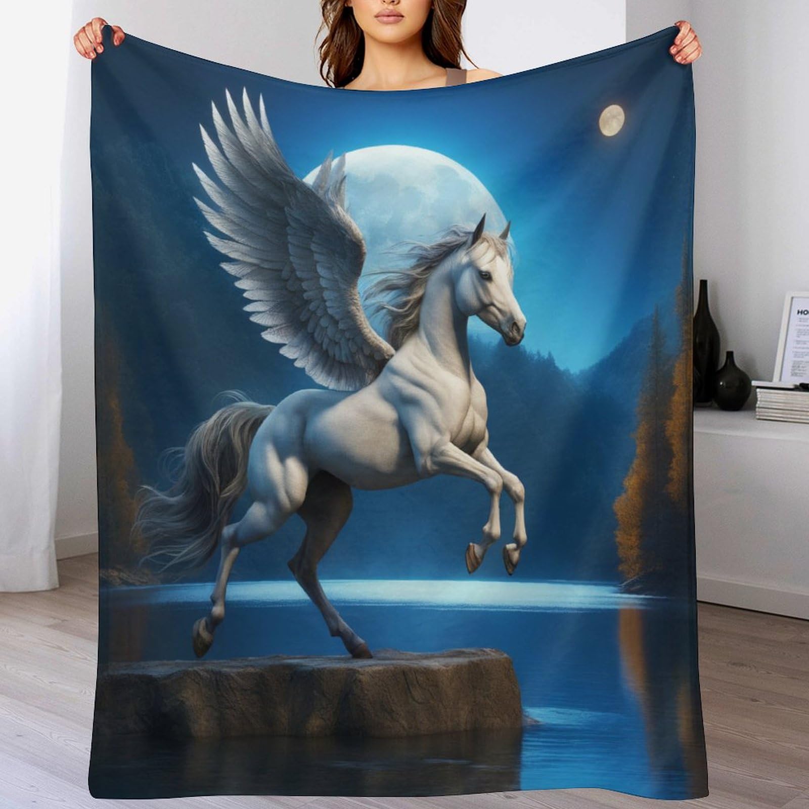 Couverture cheval en flanelle de haute qualité douce 140x180