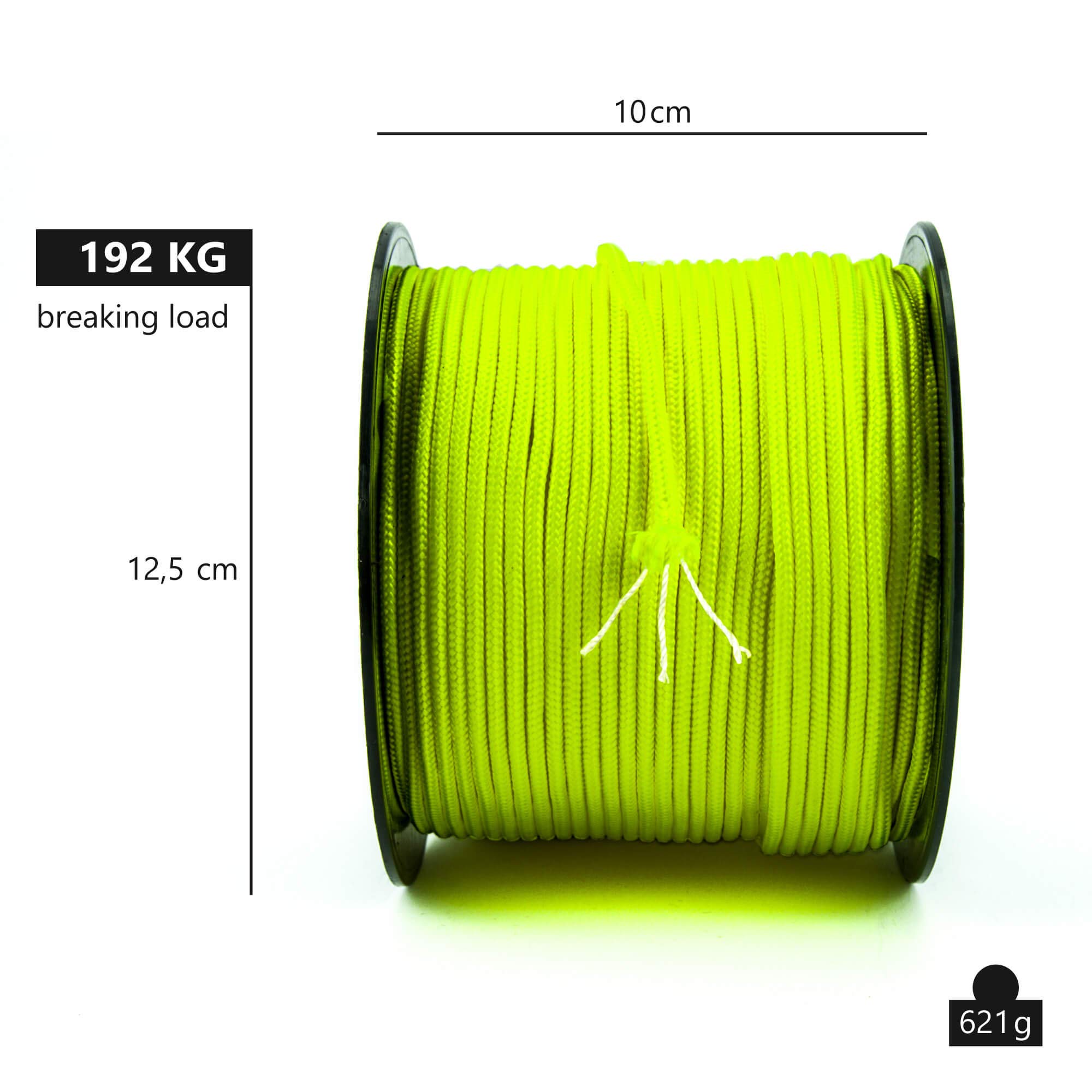 Paracorde GO!elements 550 Type III - 100m De Corde Nylon Ultra Résistante (250kg !)