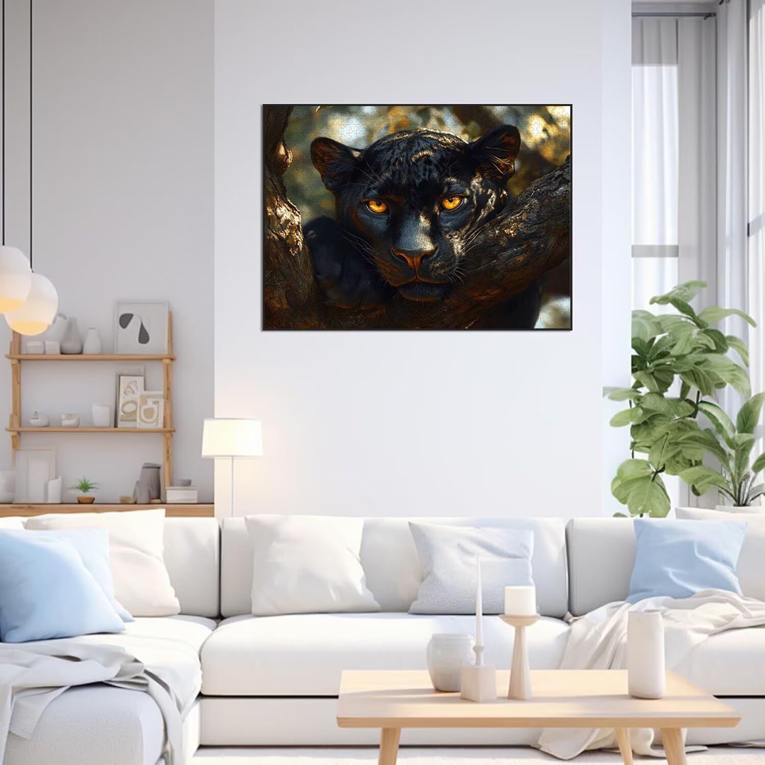 Puzzle 4000 Pezzi leopardo Puzzle Classici per Gioco Familiare, n-8 | Impossibile Puzzles, Intrattenimento Creativo, Rilassamento Intelligence, Regalo per Amore e Amico, Decorazioni Casa, Albero