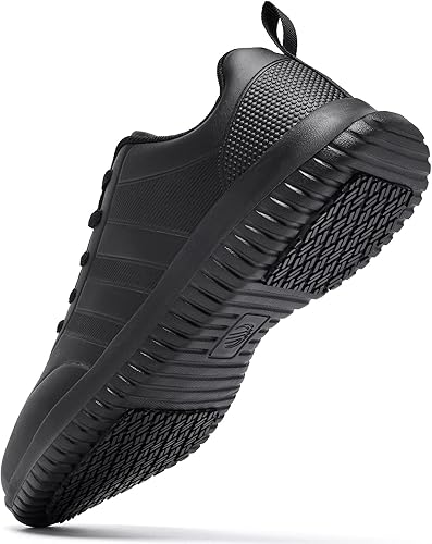 Zapatos de servicio de alimentos antideslizantes para mujer, zapatos de enfermería, cómodos, ligeros, antideslizantes, zapatos de trabajo para