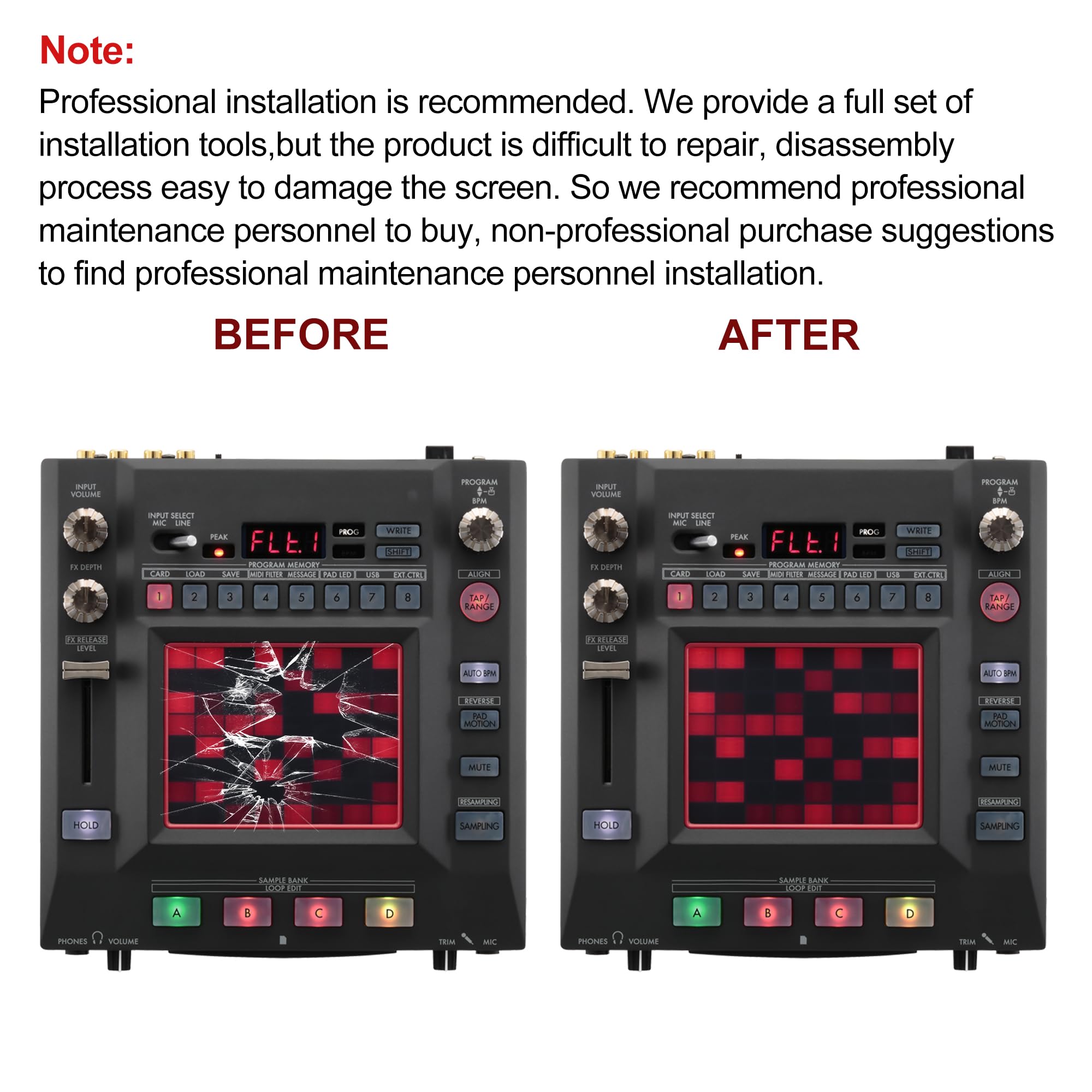 Amazon.co.jp: SWARK KORG Kaoss Pad KP3用タッチスクリーン