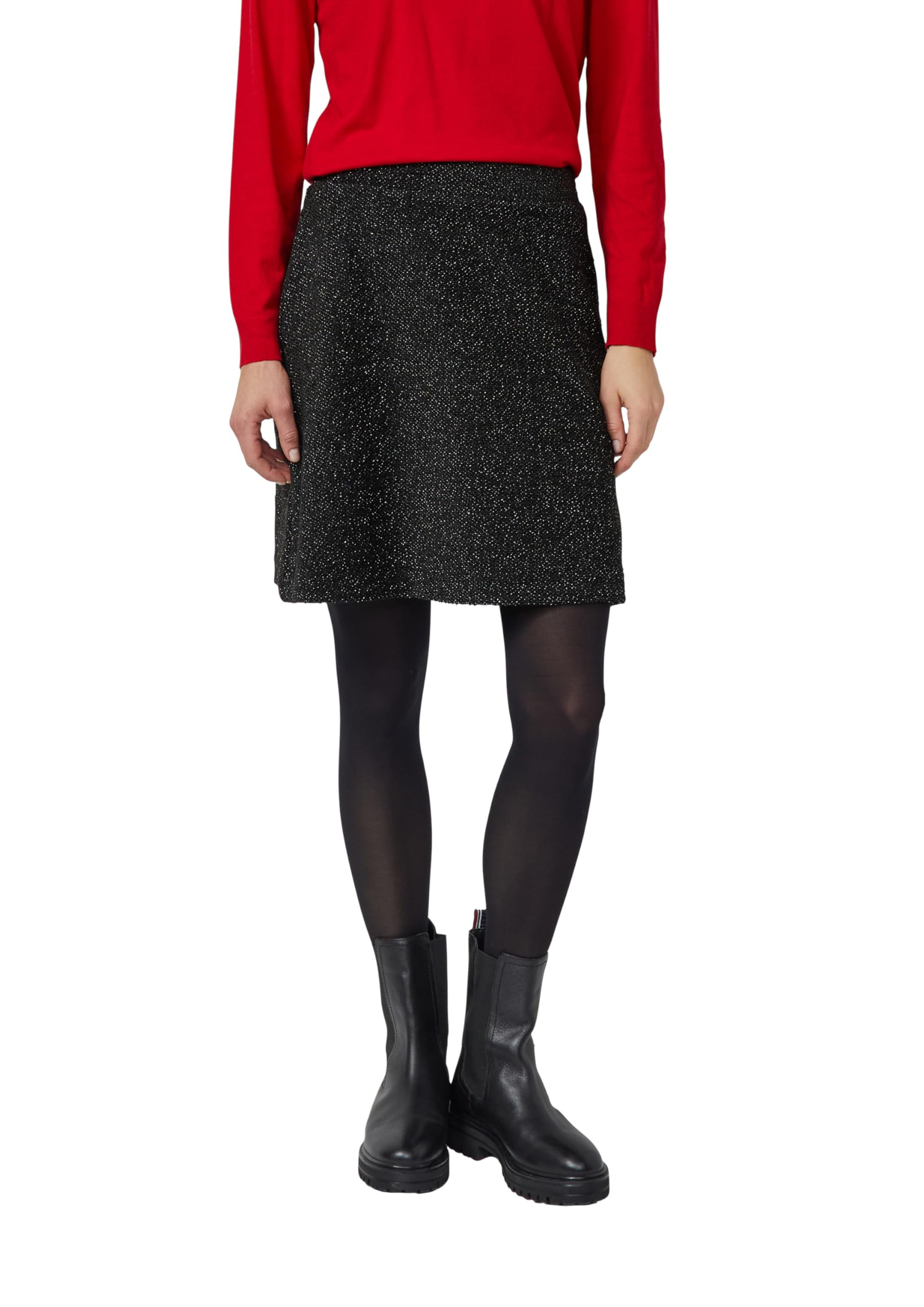 s.Oliver Kurzer elastischer Rock mit Glitzergarn