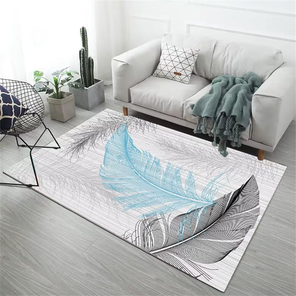 Tapis de salon 50x80CM facile à nettoyer pour résoudre l'usure des moquettes intérieures