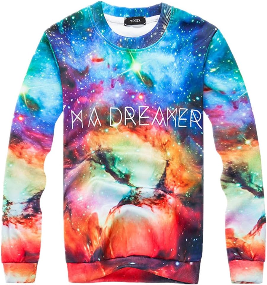 Mens Emoji Joggers Sweatpants/shirts Galaxy Blue Sportswear Gym Sport l