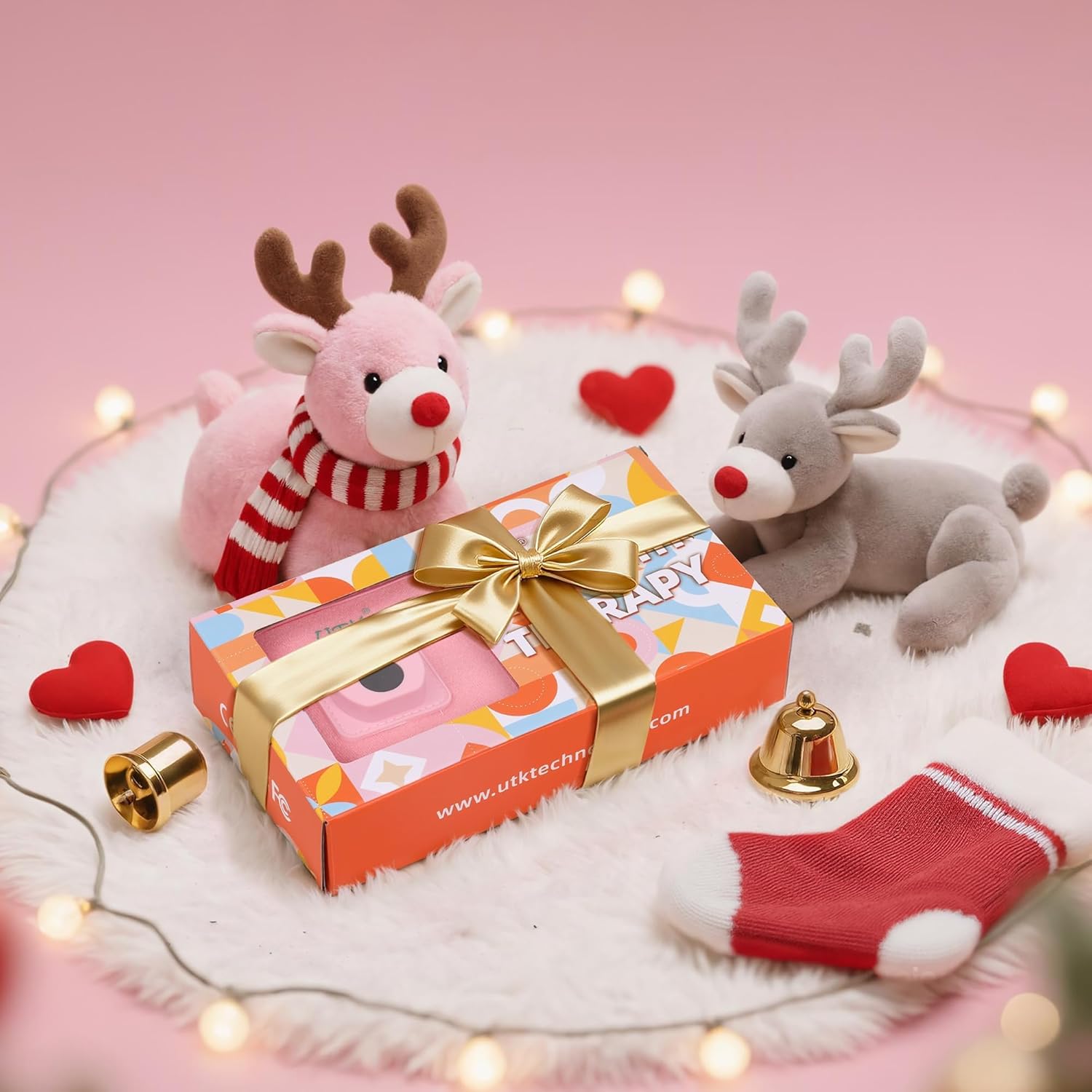 UTK Red Light Therapy Jaw Device, 660 & 850nm Dual-Wavelength,Pain Relief for Neck Face Body,Wearable Hands-Free Design, 6 Modes with Pulse, 30-Min Auto-Off, Gift for Women Girlfriend Wife - Image 9