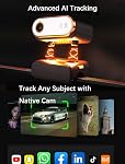 Hohem iSteady M7 Stabilisateur Gimbal pour iPhone Android, AI Suivi de Gimbal 3-Axis Stabilisateur de téléphone avec/CCT RGB Lumière de remplissage, Contrôleur à distance d'écran tactile amovible, Rode extensible encastrable,500g Charge utile