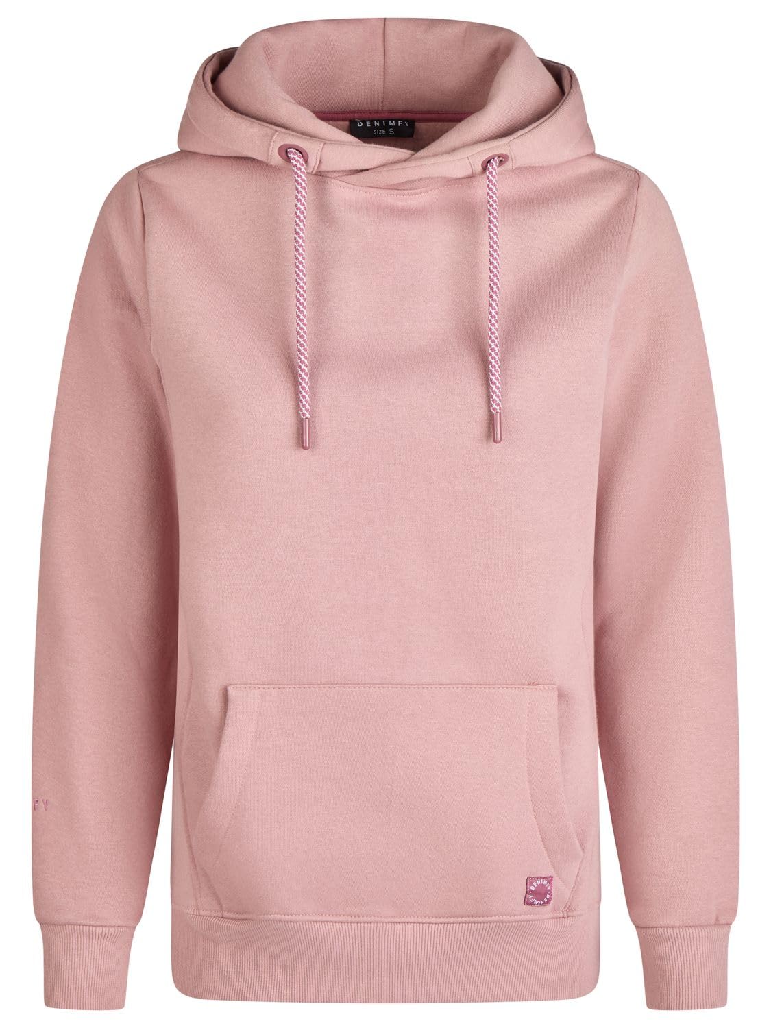DENIMFY Hoodie Damen Regular Fit DFEmma Kapuzenpullover Pullover