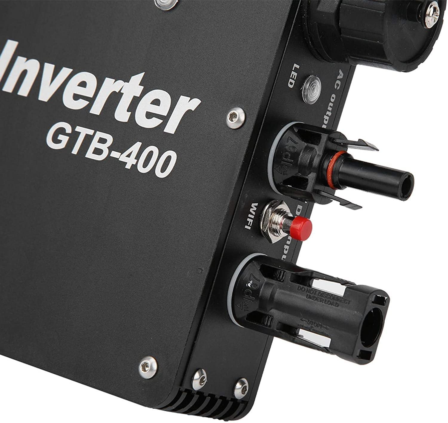 Micro Inversor De 400 W, Micro Inversor, Más Seguro, Alta Eficiencia, Alta Tasa De Conversión, Industrial Al Aire Libre para Uso Doméstico para Techo Al Aire Libre (AV210-230V)