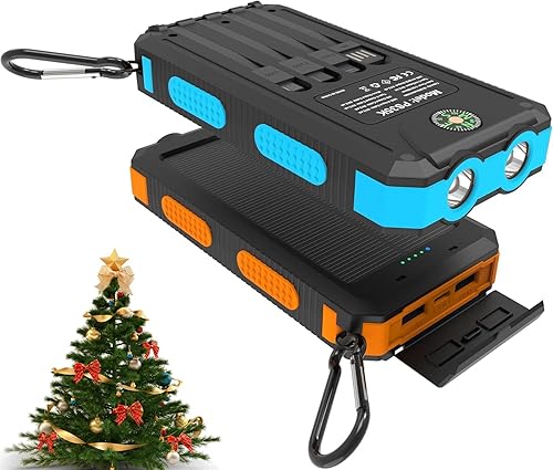 YELOMIN cargador solar 38800mAh más el banco de la energía solar 20000mAh para el uso de la emergencia