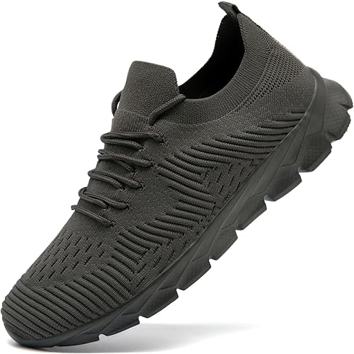 Womens Mens Running Shoes Tennis Sneakers Gym Slip on Unisex Shoes Athletic Workout Walking Shoes