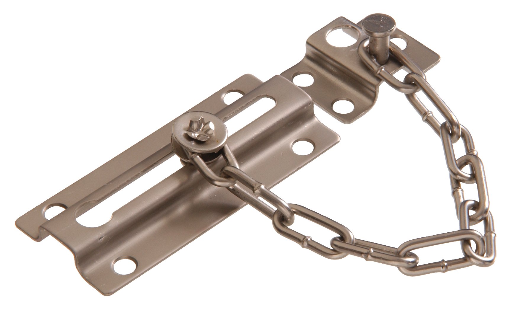 The Hillman Group 592549 Door Chain Satin Nickel, 1-Pack