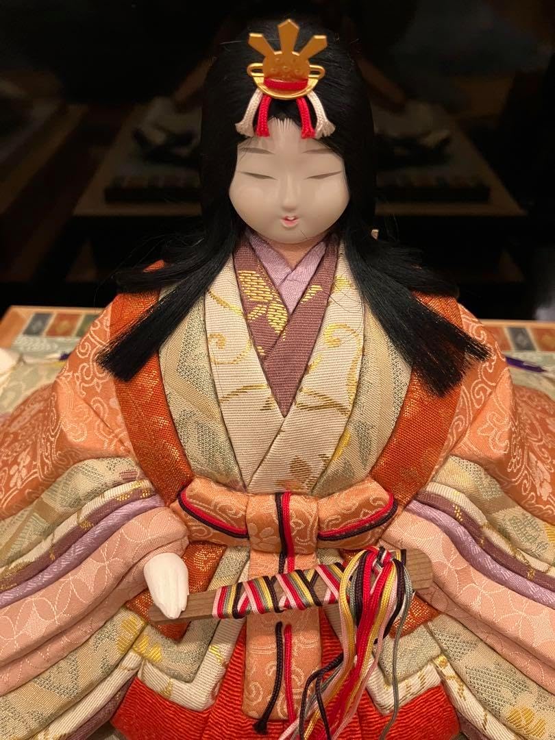 雛人形 江戸木目込人形 清雅雛 竜作 龍村裂を木目込んだ柿沼東光