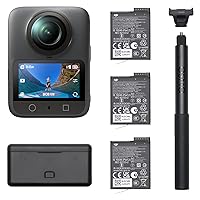 DJI Osmo 360 Combo Adventure, fotocamera 360 con immagini a 360° da 1 pollice