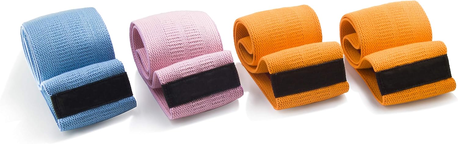 SUWEI Resistance Exercise Band 3.2" Width for Legs or Buttocks, Suitable for Female/Male Sports, Excersize Elastic Band for Home or Gym Exercise and Yoga