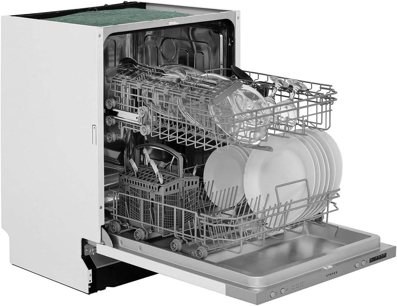 Stoves SDW60 BuiltIn A++ Rated Dishwasher Silver Amazon.co.uk