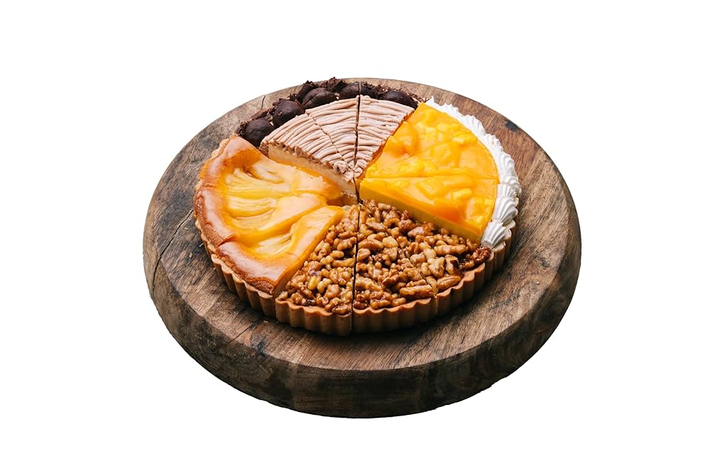 Amazon.co.jp: 4種類のタルトケーキセット 7号 21.0cm (約6～12