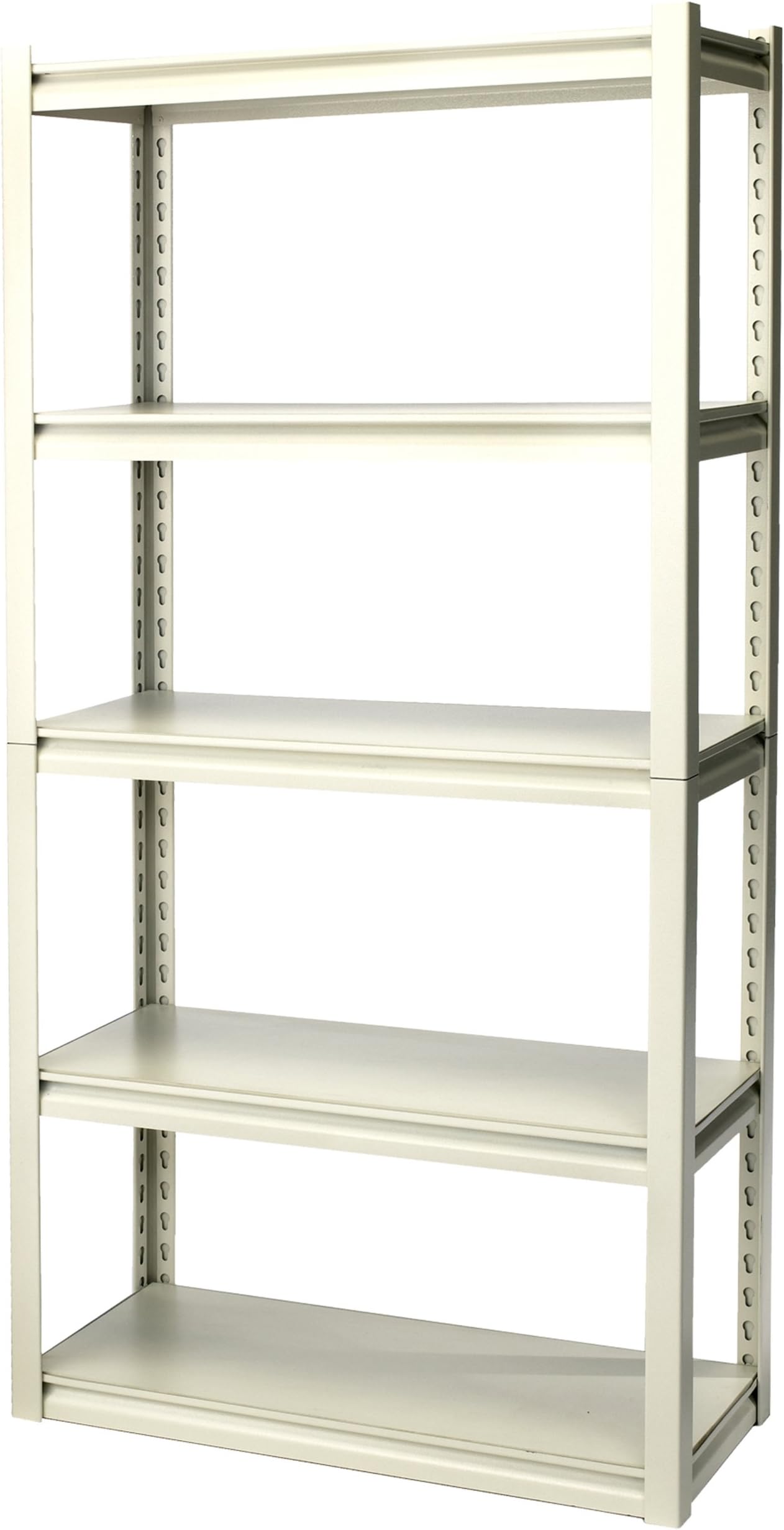 GRZR5-3012-5PCB 30 by 12 by 60-Inch Shelving Unit with 5-shelf, White