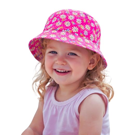 Bucket Hat Infantil Premium – Estilo, Conforto e Proteção Solar para Meninos e Meninas - Duas Estampas Divertidas - Visual fofo e moderno - Idade Recomendada de 01-4 Anos