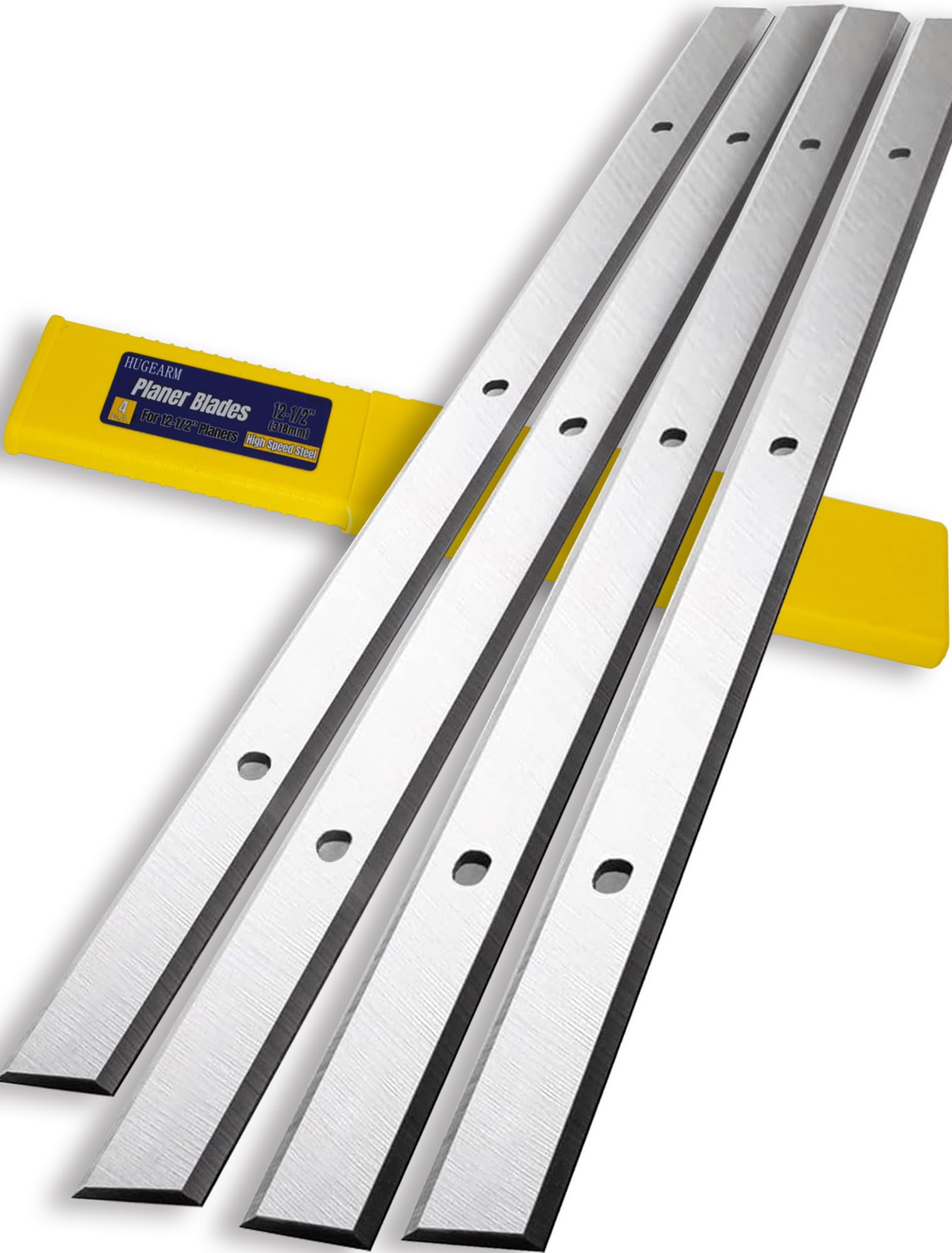 12-1/2 Inch Planer Blades Compatible with Craftsman CMEW320, Wen 6550T, Porter Cable PC305TP, Delta 22-560, 22-565, TP305, TP400LS, 12.5 Inch HSS