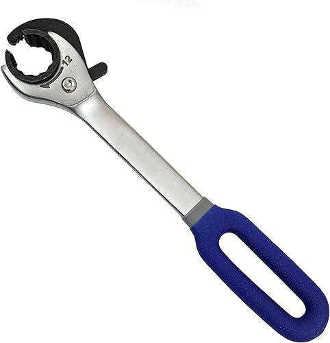 Miniatura 4 de 4LIFETIMELINES Llave de línea de extremo abierto de trinquete SAE de 58 pulgadas