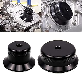 RULLINE Front & Rear Main Crankshaft Seal Driver Kit for Duramax Diesel 2001-2016 GM 6.6L Aluminum Black