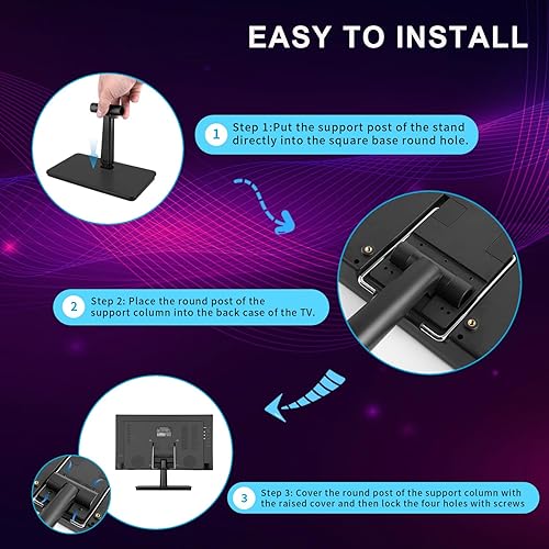 Miniatura 9 de Feihe Televisión inteligente pequeña de 15.6 pulgadas HD 1080P LED, pantalla plana inteligente con sintonizador ATSCHDMIUSBAV para cocina, RV,