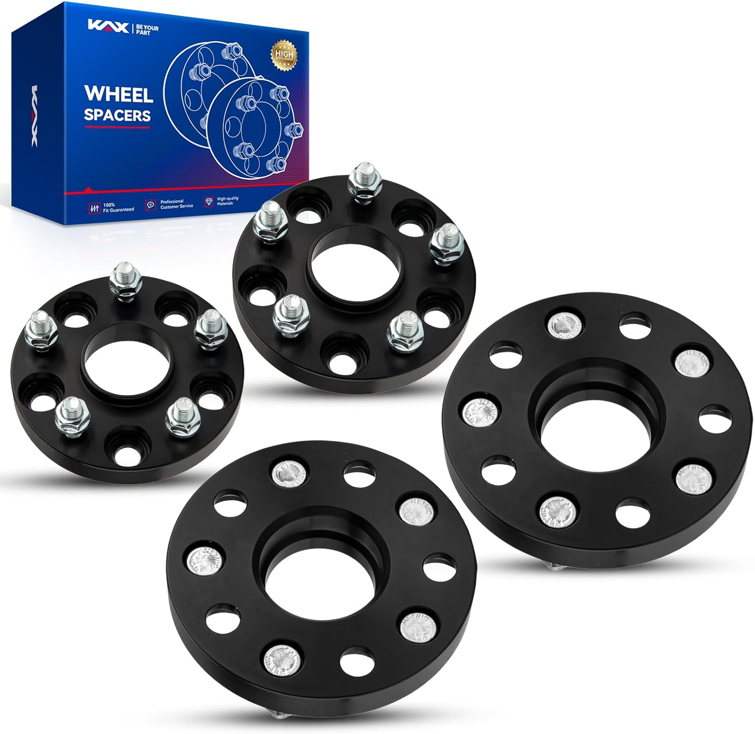 KAX 5x4.5 20mm Hub-Centric Wheel Spacers (4 pcs)