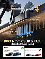 Vista 3 de AINOPE for Tesla Phone Mount Holder Upgrade Gravity for Tesla Model 3 Y Phone Mount Holder Car Accessories Fits for 4-7inch iPhone & Android Phones