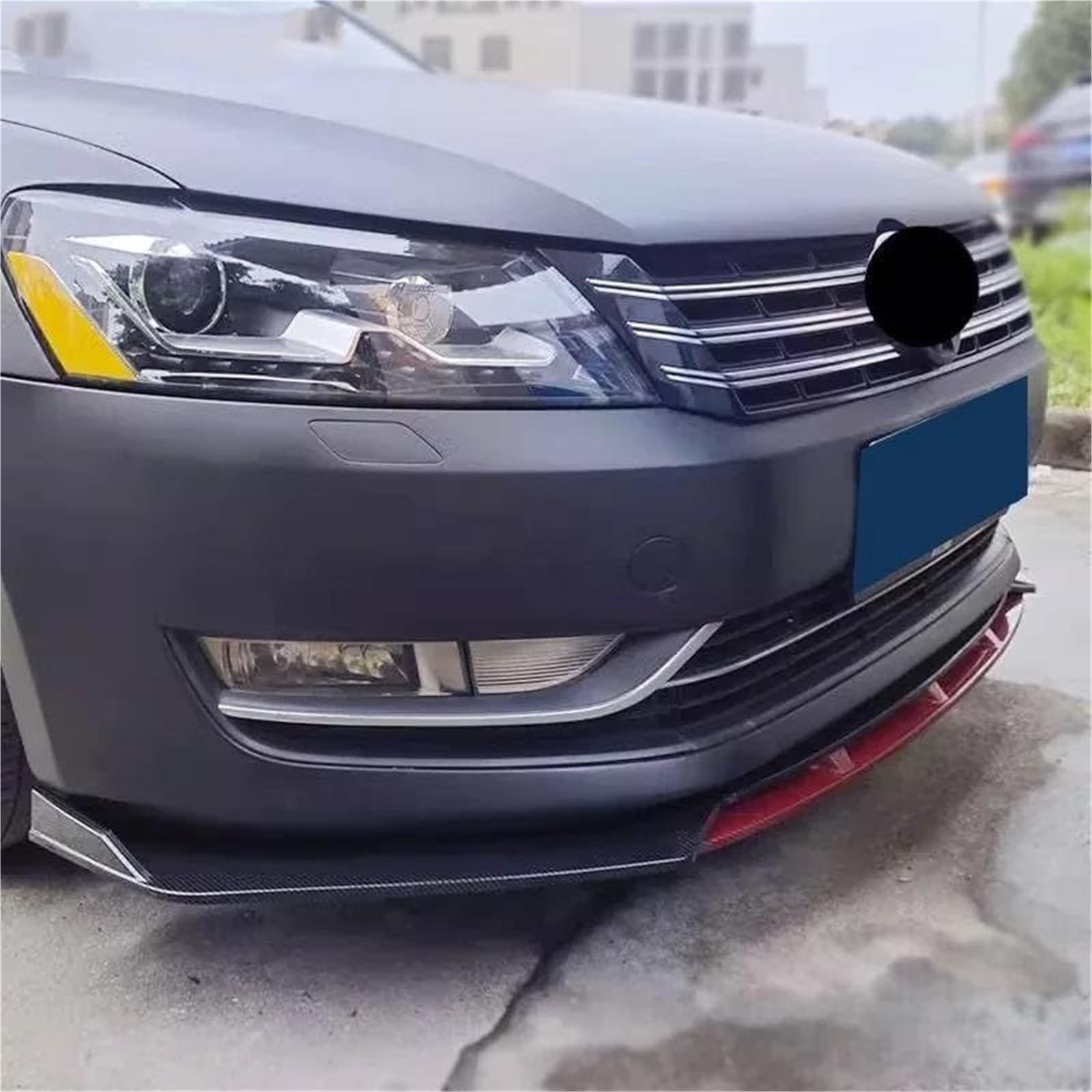 Splitter, dla dla VW, dla Passata, B7 Zderzak Spoiler 2010-2014