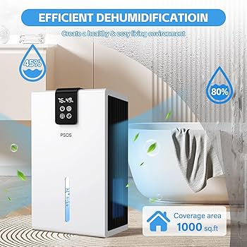 Amazon.com - Dehumidifier, Dehumidifiers for Home, 98 OZ