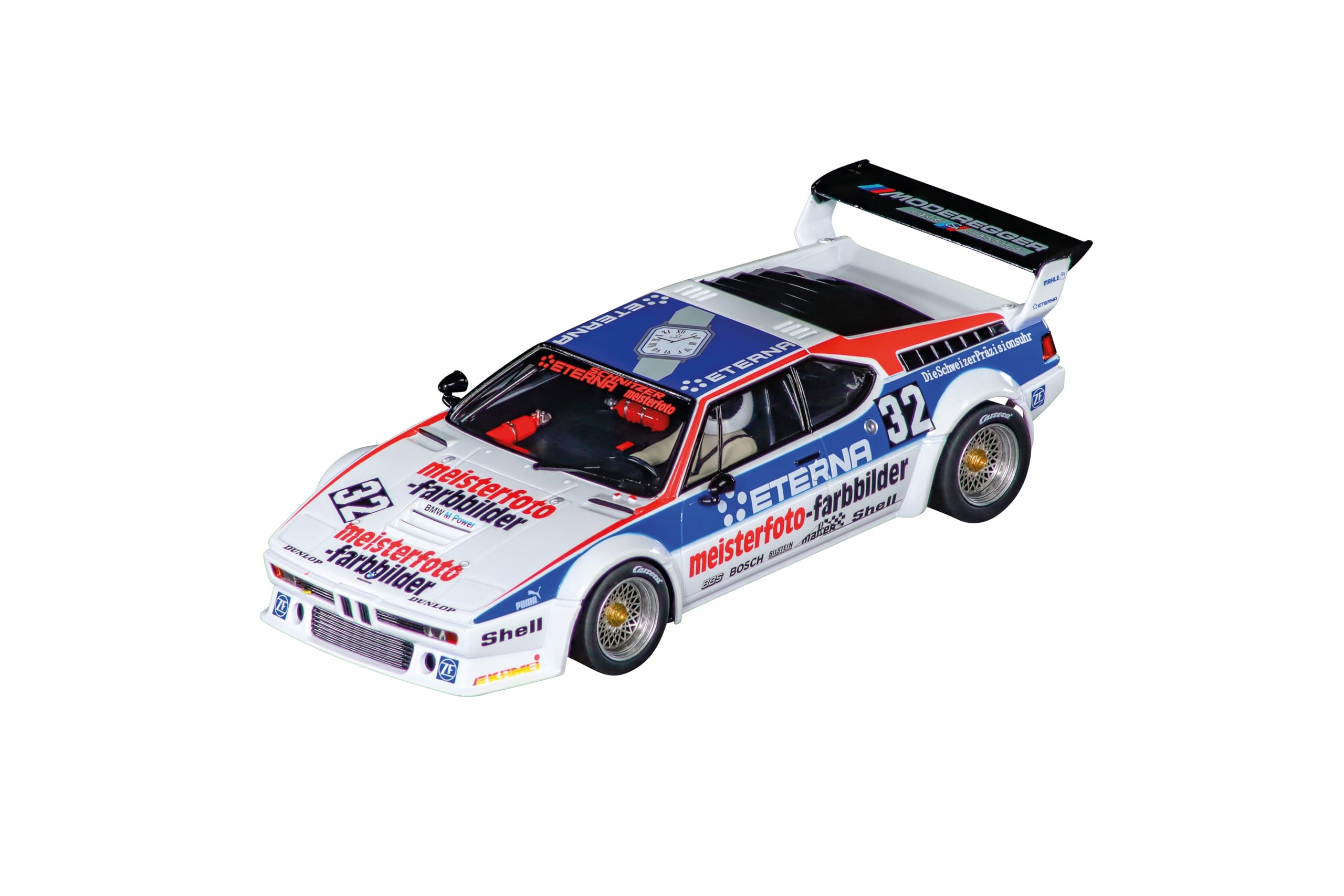 Carrera Digital 124 20023997 BMW M1 Procar Moderegger Race and Classics, No.32 1:24 Scale Slot Car With Working Front - Image 3