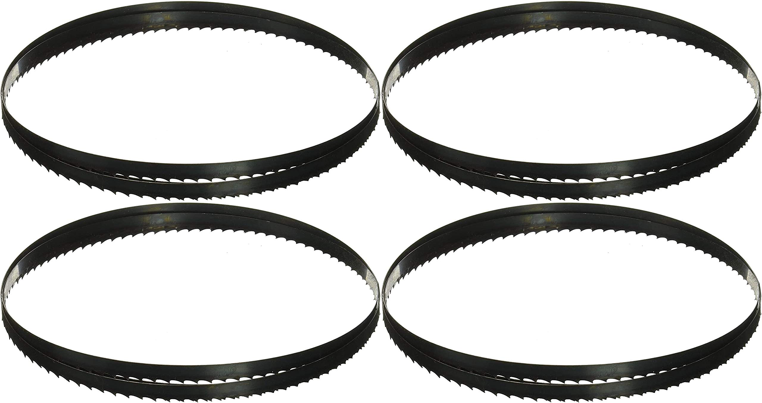Olson Saw FB23193DB 1/2 by 0.025 by 93-1/2-Inch HEFB Band 3 TPI Hook Saw Blade Pack of 4