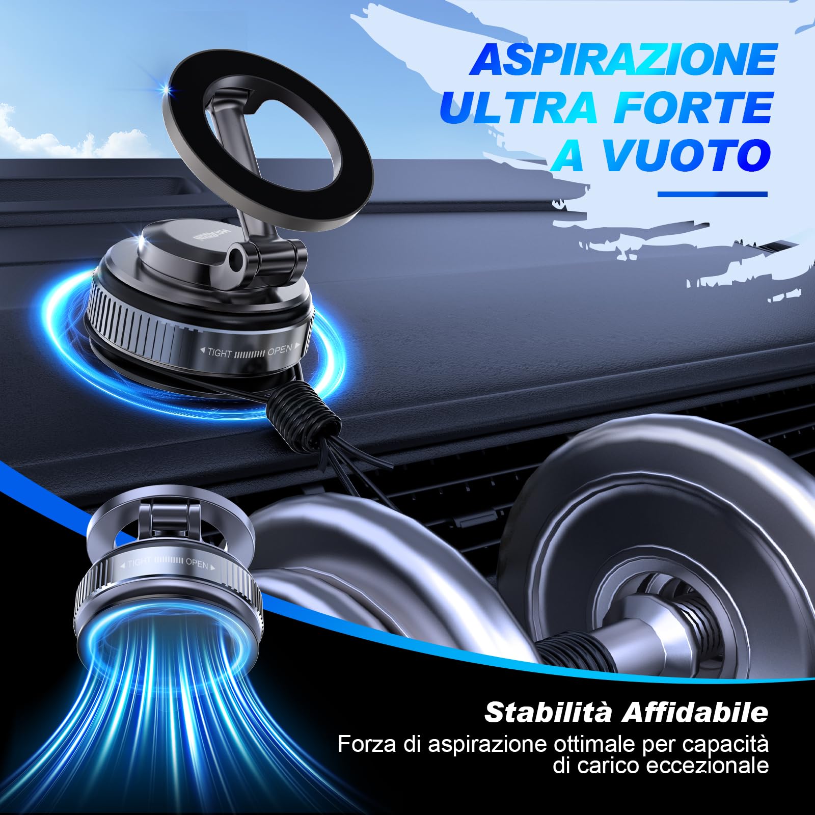 Coche Soporte Para Magsafe, Ventosa Para Teléfono De Coche | Meses Sin - Foto 14