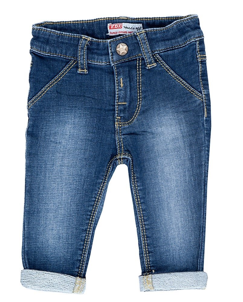Feetje Baby-Jungen Hose Jeans Jogg.Denim 522.00519, Light Denim 950, Gr.86