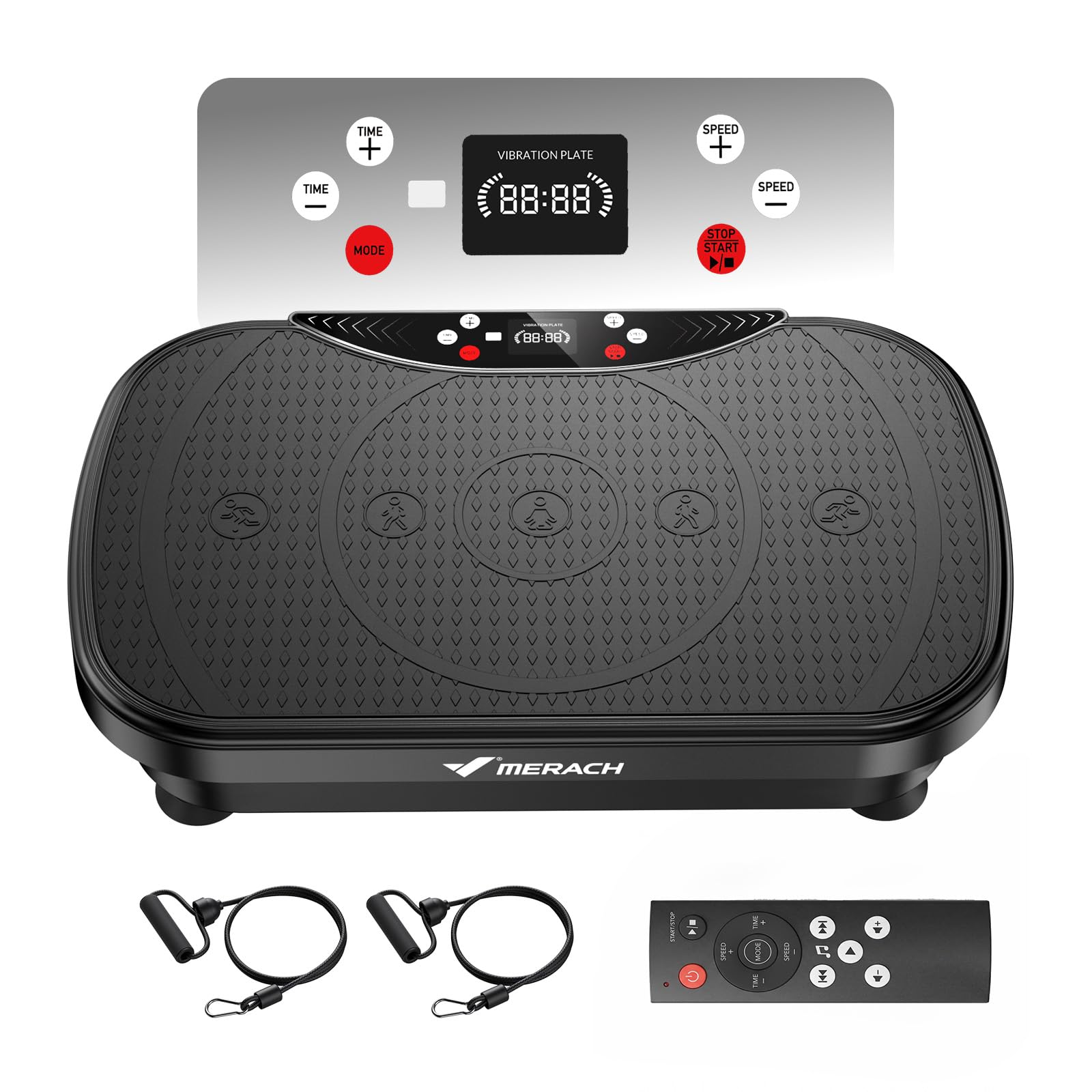 Merach V28 Vibration Plate with 99 Speeds & Bluetooth